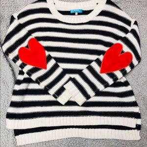 Black & White Striped Sweater